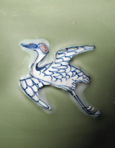 Coppia di Brocche Luigi XV, porcellana 1662-1722, montature c.1745-49 da Qing Dynasty   Kangxi Period Chinese School