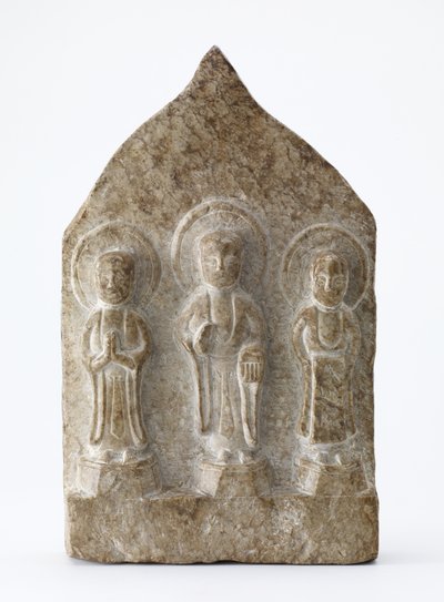 Falsificazione di una piccola tavoletta buddista da Qing Dynasty Chinese School
