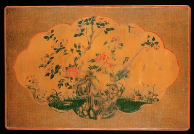 Piano di tavolo, periodo Kangxi da Qing Dynasty Chinese School
