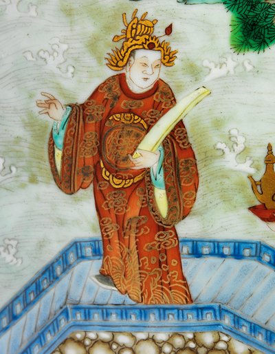 Un paio di vasi Imperiali Famiglia Rosa da Qing Dynasty   Jiaqing Period Chinese School