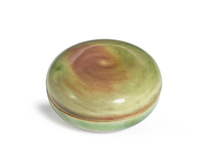 Scatola per pasta di sigillo e coperchio, Yinse He da Qing Dynasty   Kangxi Period Chinese School