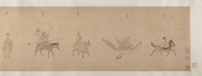 Divinità dei pianeti e delle costellazioni, XVI secolo da Qiu Ying