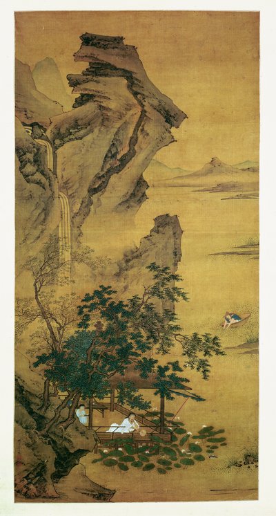 Sogno estivo presso lo stagno di loto da Qiu Ying