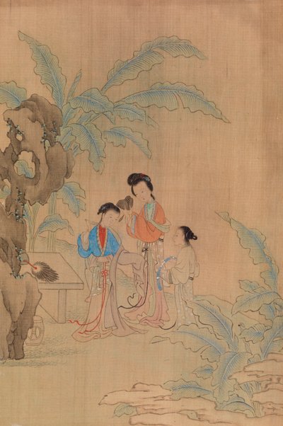 Tre Figure nel Paesaggio da Qiu Ying