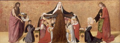 La Vergine della Misericordia della famiglia Cadard, 1453 da Quarton