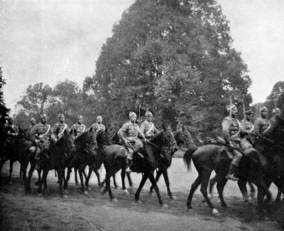 Ussari danesi a Bernsdorff, 1908 da Queen Alexandra