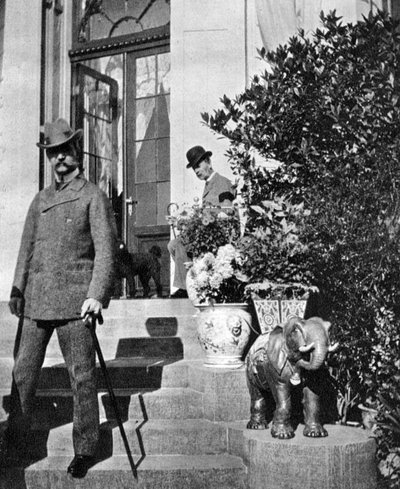 Re Cristiano IX di Danimarca 1818-1906 e Principe Federico 1868-1940, 1904 1908 da Queen Alexandra