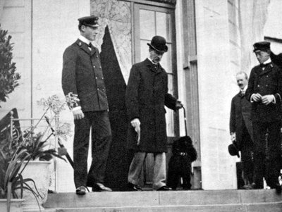 Re Cristiano IX di Danimarca con i suoi nipoti, 1908 da Queen Alexandra