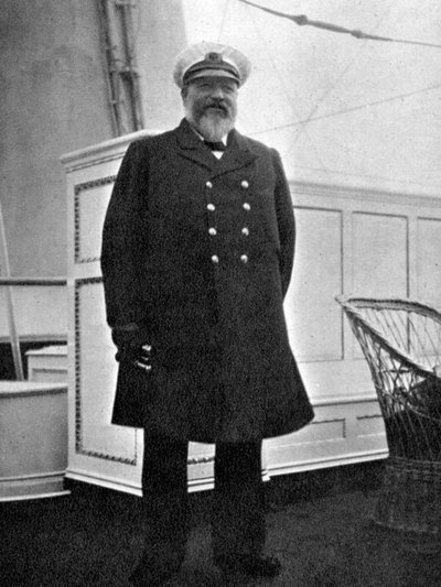 Il pilota durante il viaggio reale degli yacht in Norvegia del 1904 1908 da Queen Alexandra