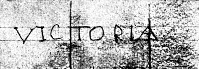 Firma della principessa Vittoria all