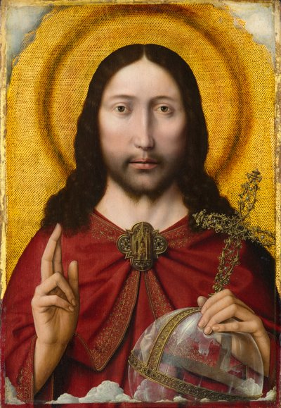 Salvator Mundi, circa 1500-1510 da Quentin and workshop Massys