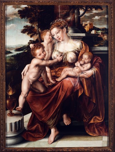 Allegoria della carità da Quentin Massys or Metsys