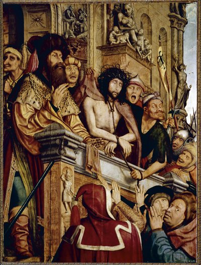 Ecce Homo, Cristo presentato al popolo. da Quentin Massys or Metsys