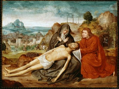 Pietà da Quentin Massys or Metsys