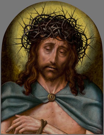 Cristo come uomo dei dolori da Quentin Metsys