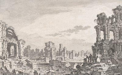 Rovine di Cuma da Quentin Pierre Chedel