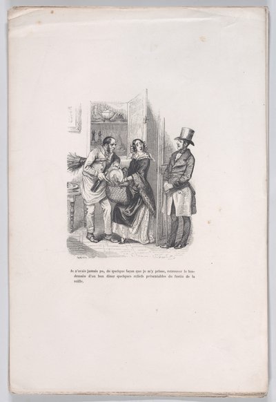 Avanzi delle piccole miserie della vita umana (1843) da Quichon