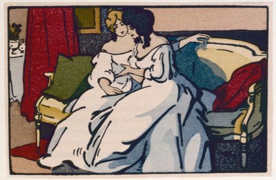 La duchessa de Langeais in visita alla viscontessa de Beauseant, illustrazione da 