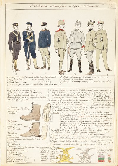 Varianti di uniformi del Regno d