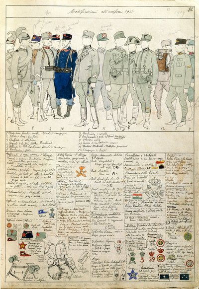 Varianti di uniformi del Regno d