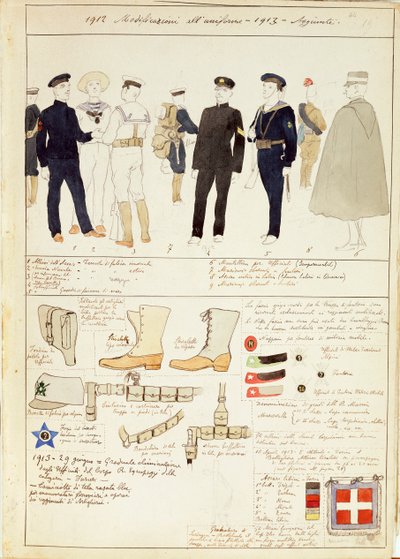 Varianti di uniformi del Regno d