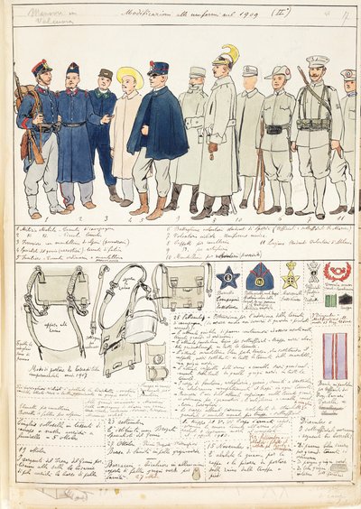 Varianti di uniformi del Regno d