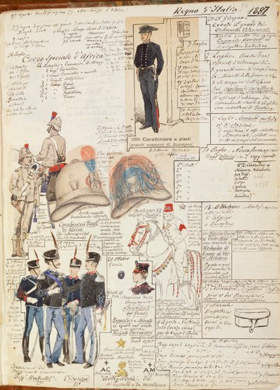 Varie uniformi del Regno d