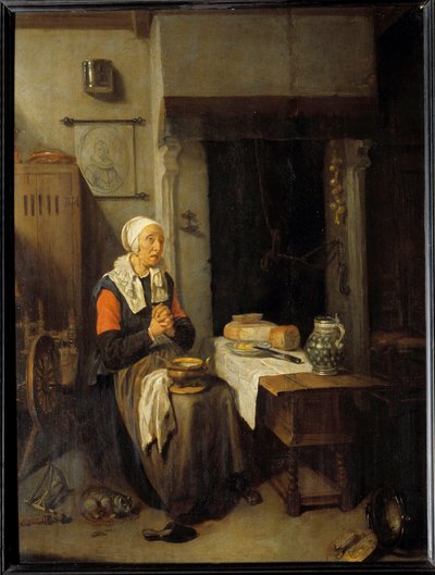 Le benedicite da Quiringh Gerritsz. van Brekelenkam