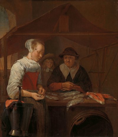La pescivendola da Quiringh Gerritsz. van Brekelenkam