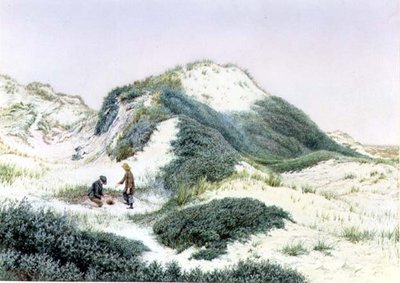 Tra le dune di sabbia a Hightown 1885 da R.H. Rutherford