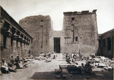 Tempio di Iside a File da R.M. Junghaendel