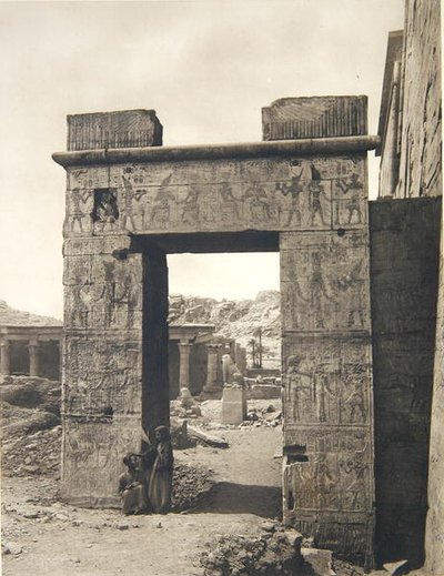 Tempio di Iside a File da R.M. Junghaendel