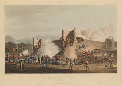 Sedici vedute di luoghi nel Golfo Persico contro i pirati arabi da R. (after) Temple