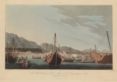 Sedici vedute di luoghi nel Golfo Persico contro i pirati arabi da R. (after) Temple
