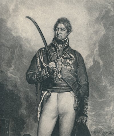 Sir Thomas Picton, c. 1810, 1896 da R. A. Muller