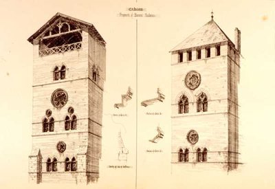 Frammenti di residenze baronali, Cahors, Francia, da 