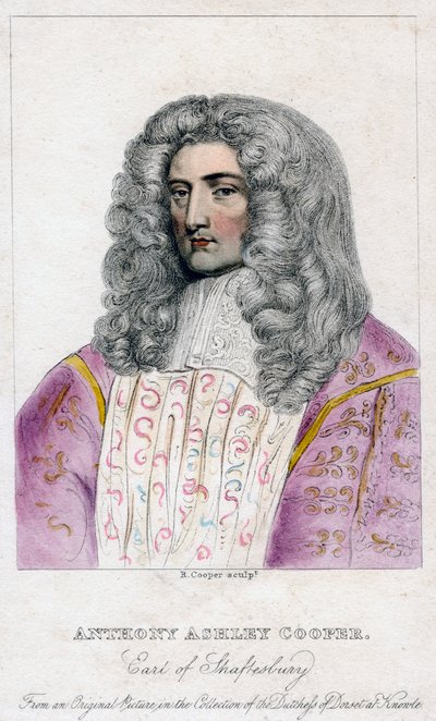 Anthony Ashley-Cooper, Conte di Shaftesbury da R. Cooper