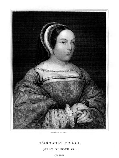 Margherita Tudor, Regina di Scozia, 1825 da R. Cooper