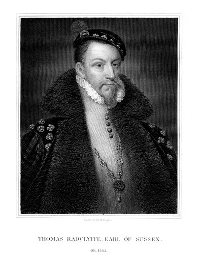 Thomas Radclyffe, 3° Conte di Sussex, Lord-Luogotenente d