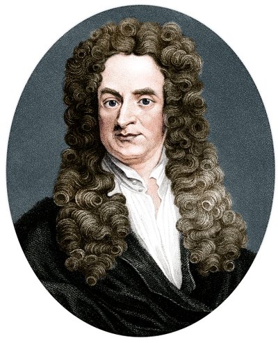 Isaac Newton, matematico, astronomo e fisico inglese, 1818 da R. Page