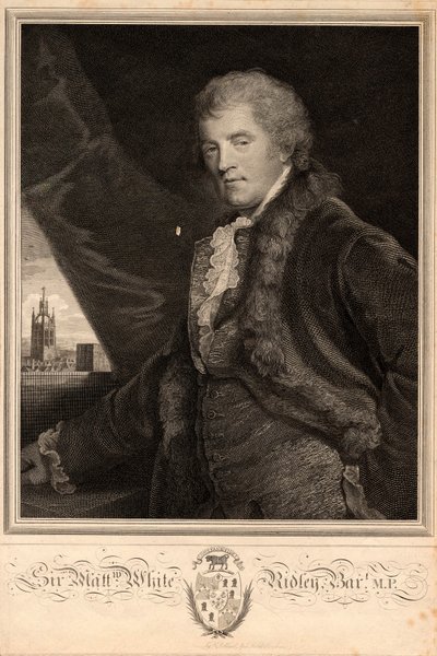 Sir Matthew White Ridley da R. Pollard