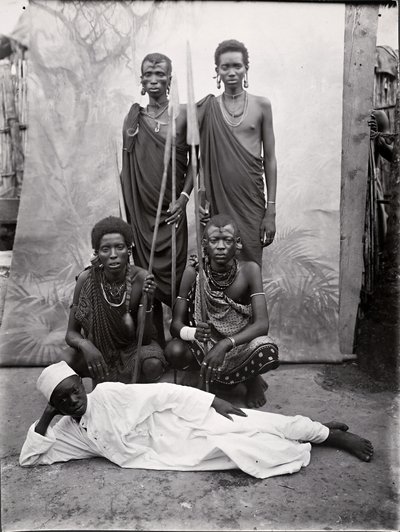 Guerrieri Maasai da R. V. Pereira