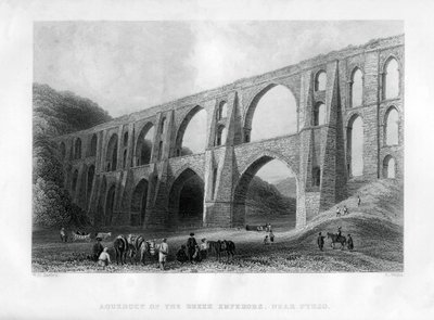 Acquedotto degli Imperatori Greci, vicino a Pyrgo, Turchia, 1886 da R. Wallis