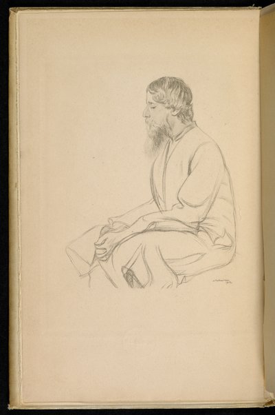 Frontespizio di Gitanjali-Song Offerings da Rabindranath Tagore
