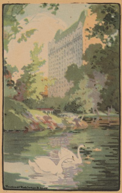 Hotel Plaza da Central Park, 1914 da Rachael Robinson Elmer