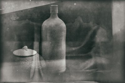 Bottiglia e vaso d