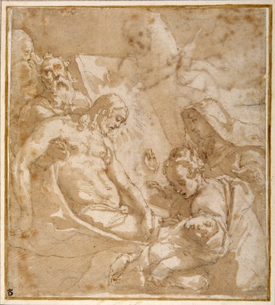 La sepoltura da Raffaellino da Reggio (c.1550 78)