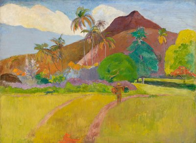 Paesaggio tahitiano da Paul Gauguin