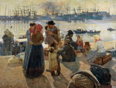 Emigranti da Raffaello Gambogi