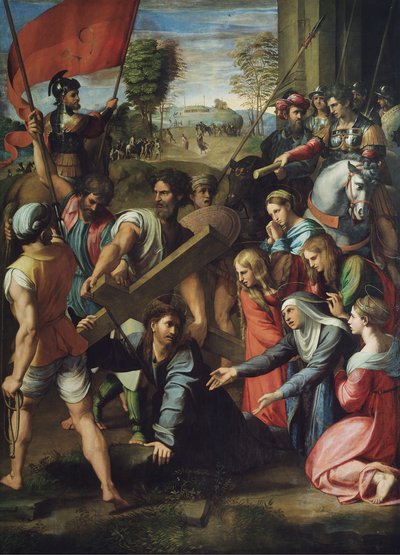 Cristo che porta la croce da Raffaello Sanzio Raphael